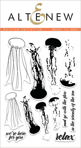 Photocentric Clear Stamps Painted Jellyfish Stamp Set