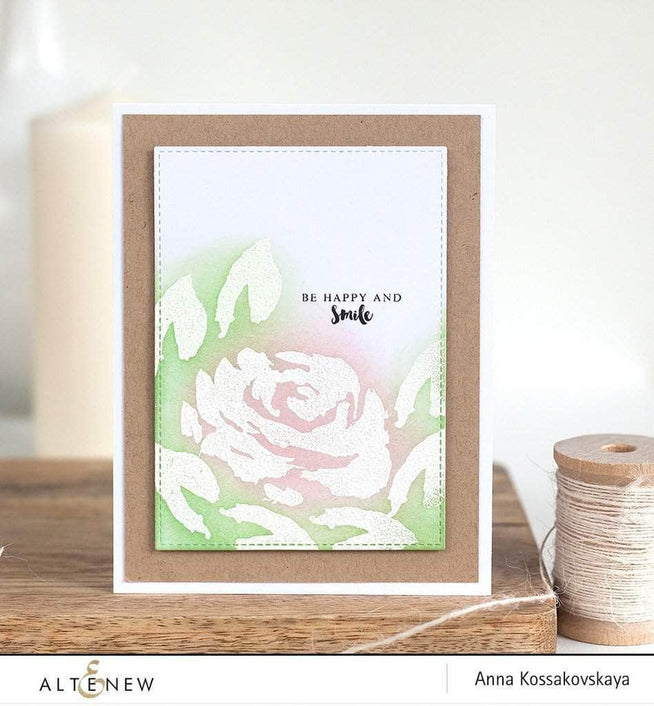 Photocentric Clear Stamps Z - Painted Rose Stamp Set