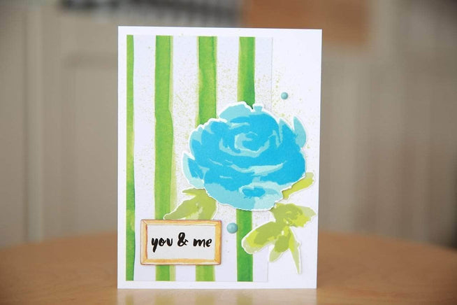 Photocentric Clear Stamps Z - Painted Rose Stamp Set
