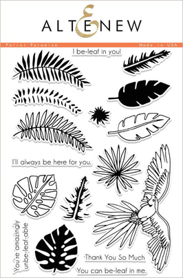 Photocentric Clear Stamps Parrot Paradise Stamp Set