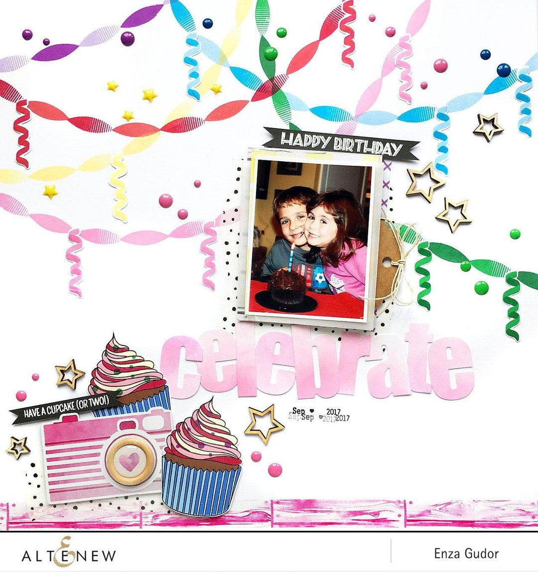 Photocentric Clear Stamps Z - Party Time! Stamp Set