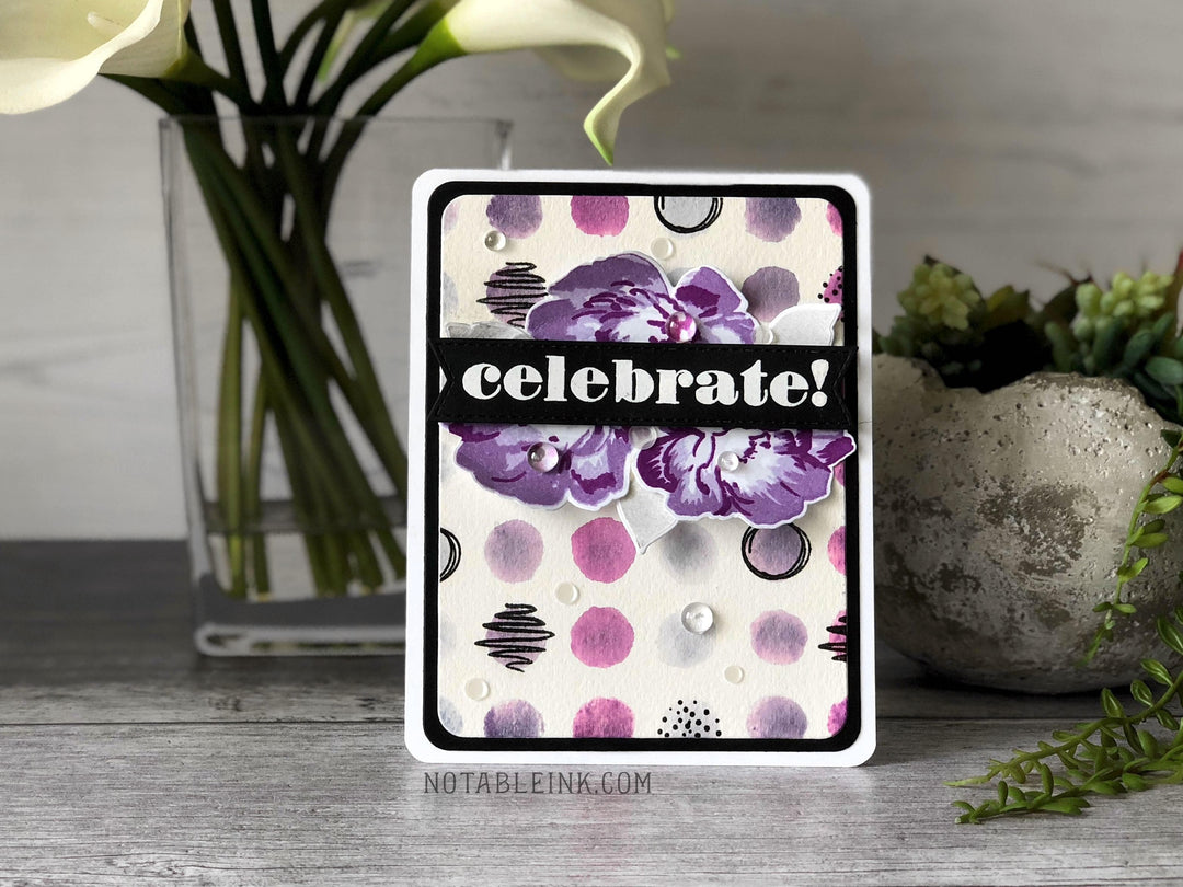 Photocentric Clear Stamps Z - Party Time! Stamp Set