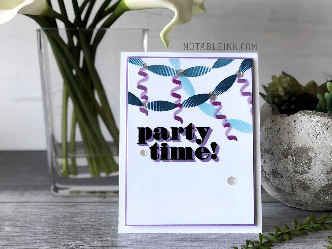 Photocentric Clear Stamps Z - Party Time! Stamp Set