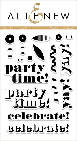 Photocentric Clear Stamps Z - Party Time! Stamp Set