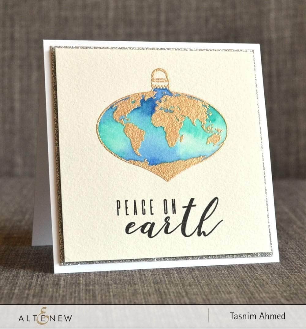 Photocentric Clear Stamps Peace on Earth Stamp Set