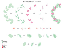 Photocentric Clear Stamps Peaceful Wreath Stamp Set