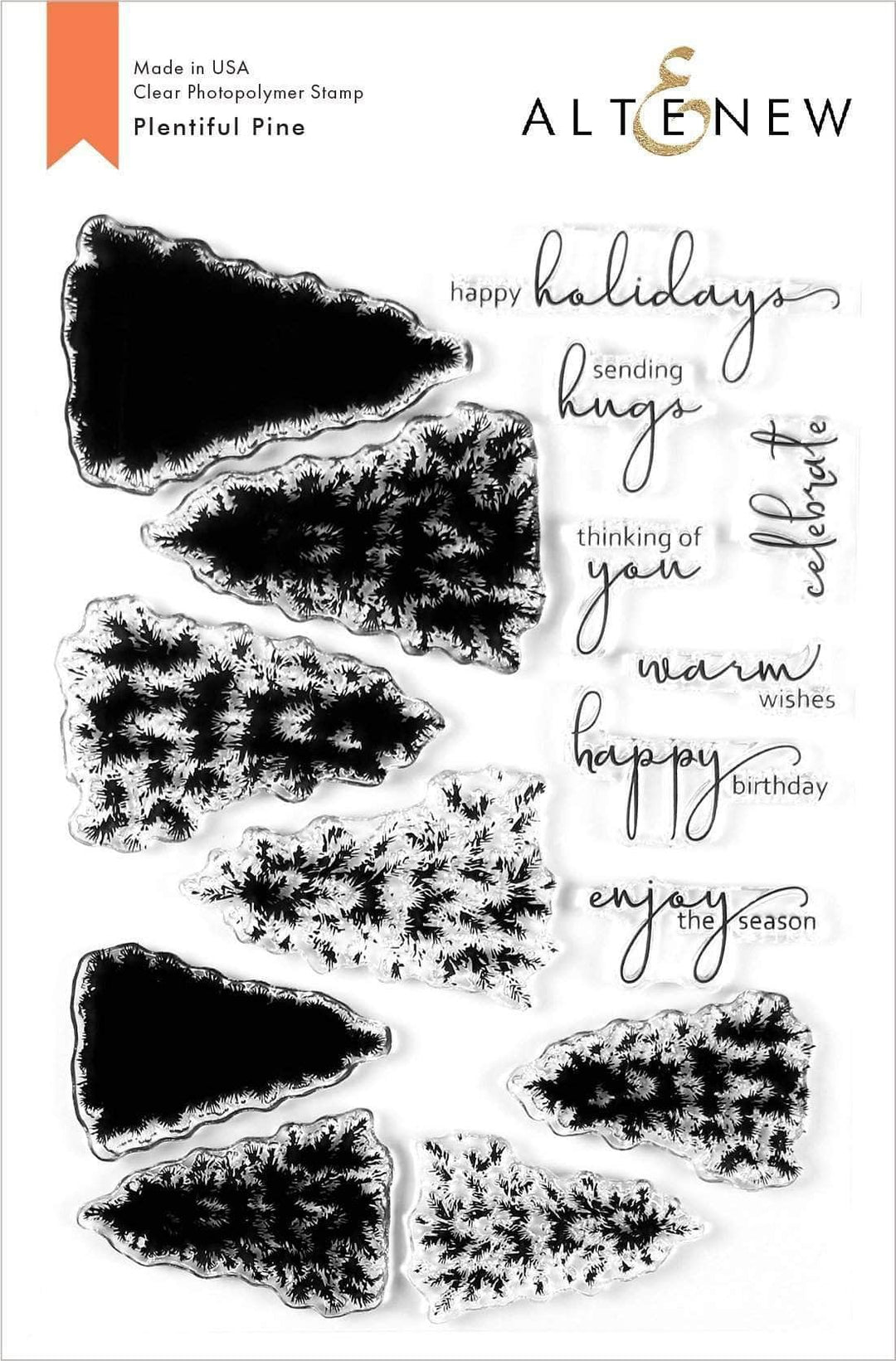 Photocentric Clear Stamps Plentiful Pine Stamp Set