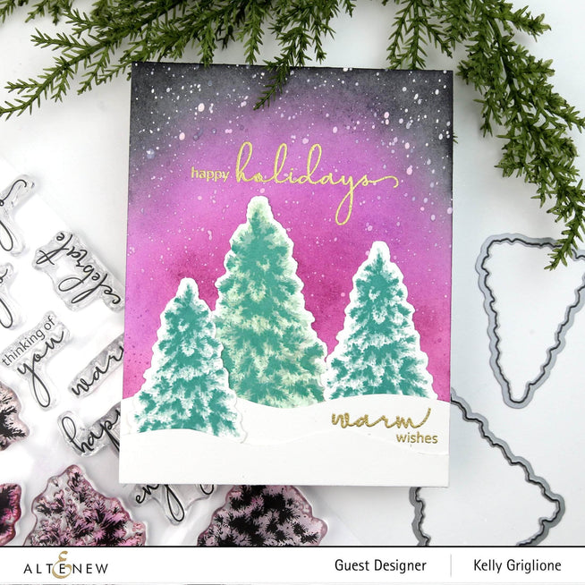 Photocentric Clear Stamps Plentiful Pine Stamp Set