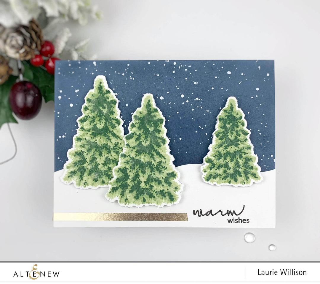 Photocentric Clear Stamps Plentiful Pine Stamp Set