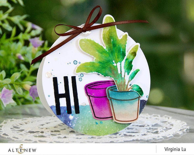 Photocentric Clear Stamps Potted Plants Stamp Set