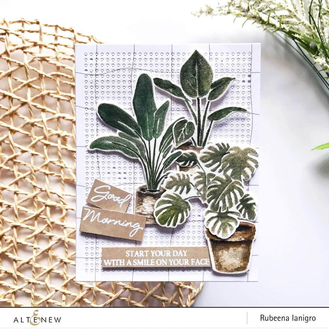 Photocentric Clear Stamps Potted Plants Stamp Set
