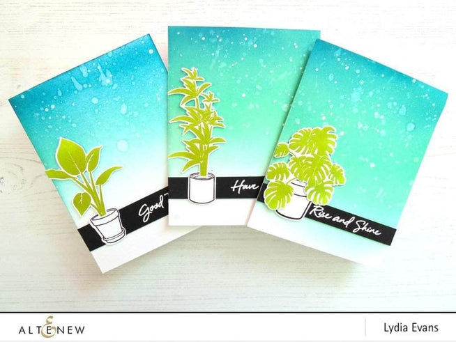 Photocentric Clear Stamps Potted Plants Stamp Set