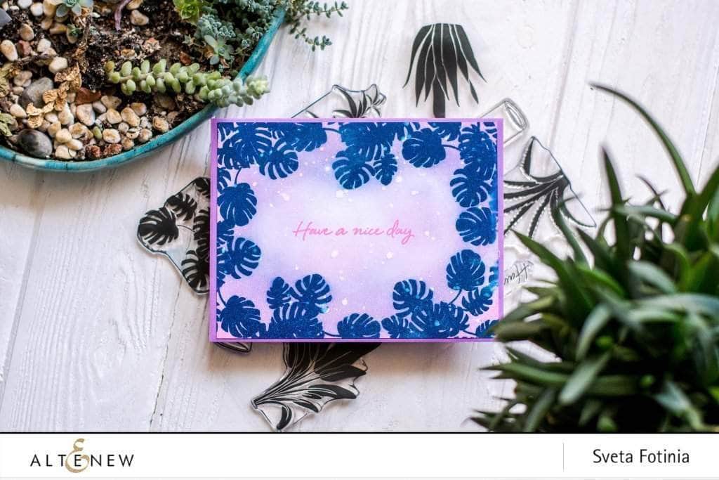 Photocentric Clear Stamps Potted Plants Stamp Set