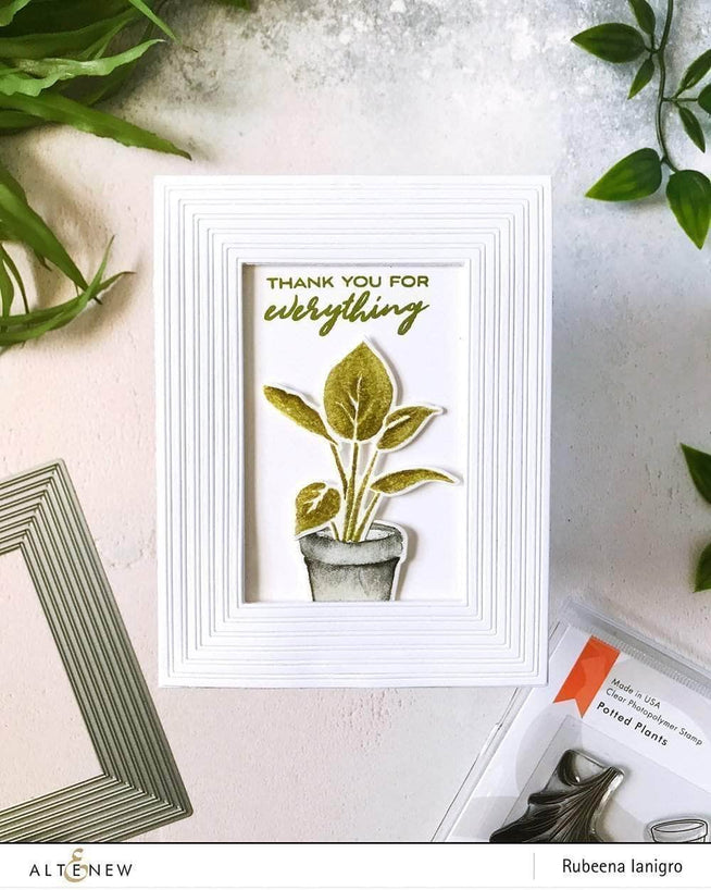 Z - Potted Plants Stamp Set