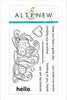 Altenew Clear Stamps Z - Quilled Elegance Stamp Set