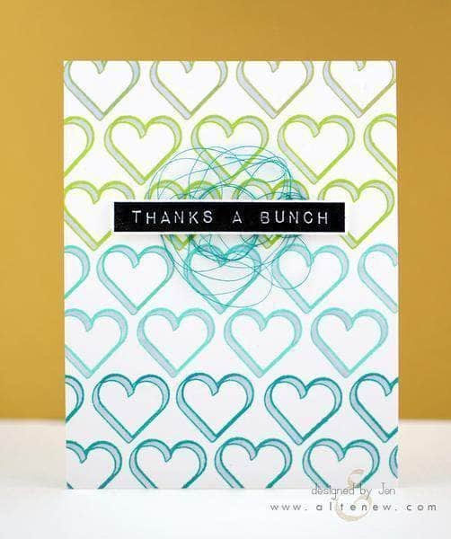 Altenew Clear Stamps Z - Quilled Elegance Stamp Set