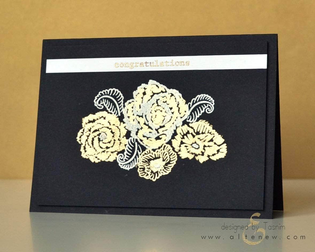 Photocentric Clear Stamps Z - Scribbled Flowers Stamp Set