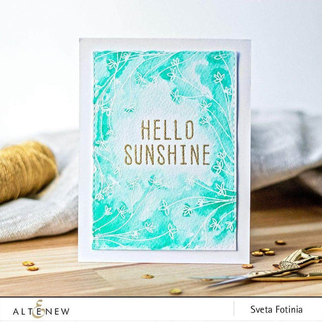 Altenew Clear Stamps Z - Sew Very Happy Stamp Set