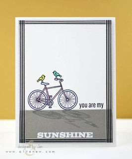 Altenew Clear Stamps Shadow Play Stamp Set