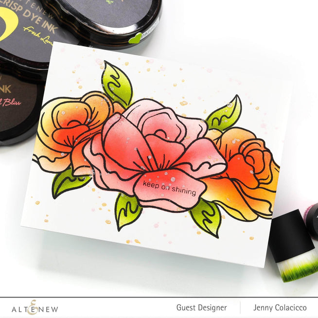 Photocentric Clear Stamps Simple Roses Stamp Set