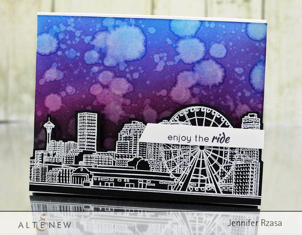 Photocentric Clear Stamps Sketchy Cities America 2 Stamp Set