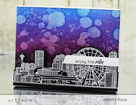 Photocentric Clear Stamps Sketchy Cities America 2 Stamp Set