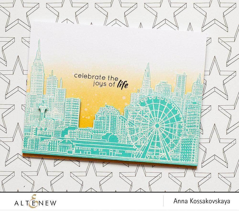 Z - Sketchy Cities America 2 Stamp Set