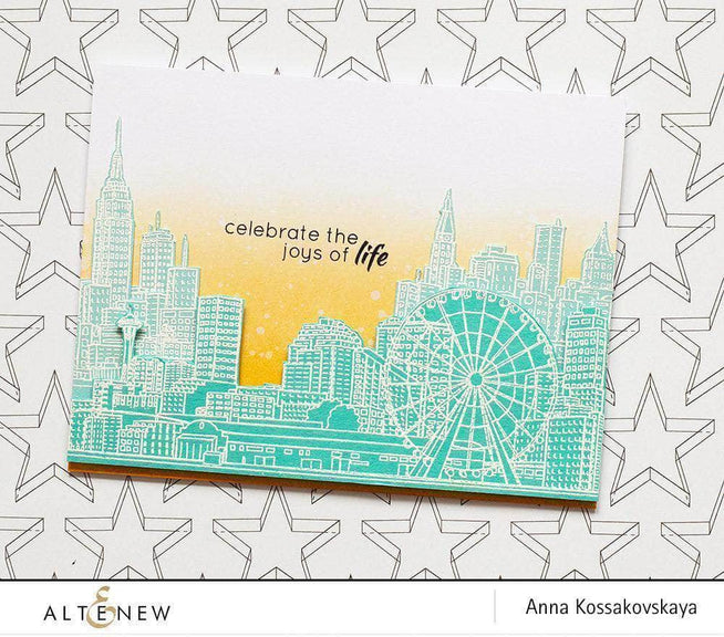 Z - Sketchy Cities America 2 Stamp Set