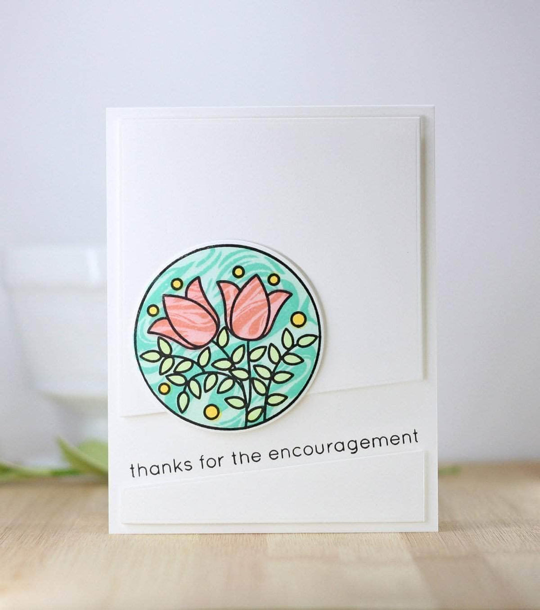 Photocentric Clear Stamps Stained Glass Window Stamp Set