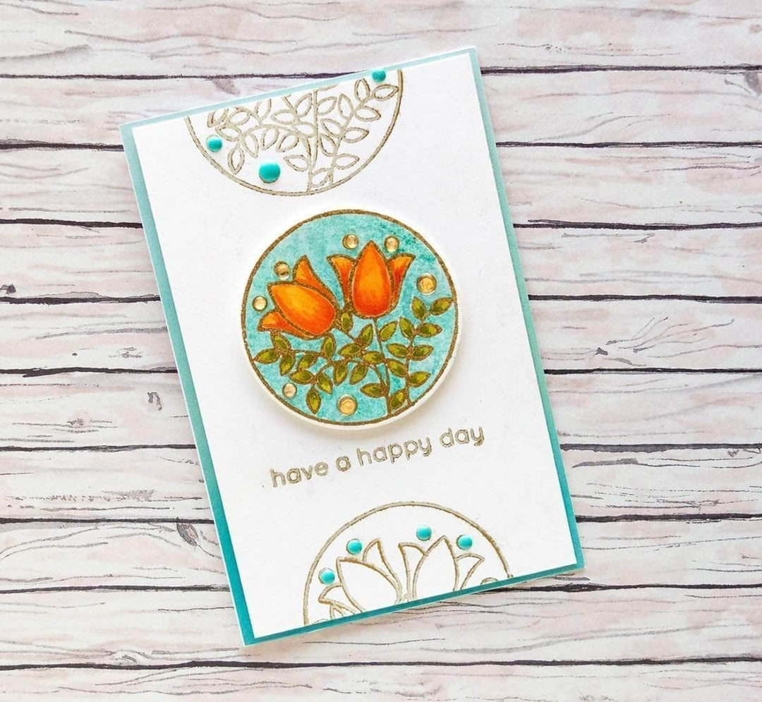 Photocentric Clear Stamps Stained Glass Window Stamp Set