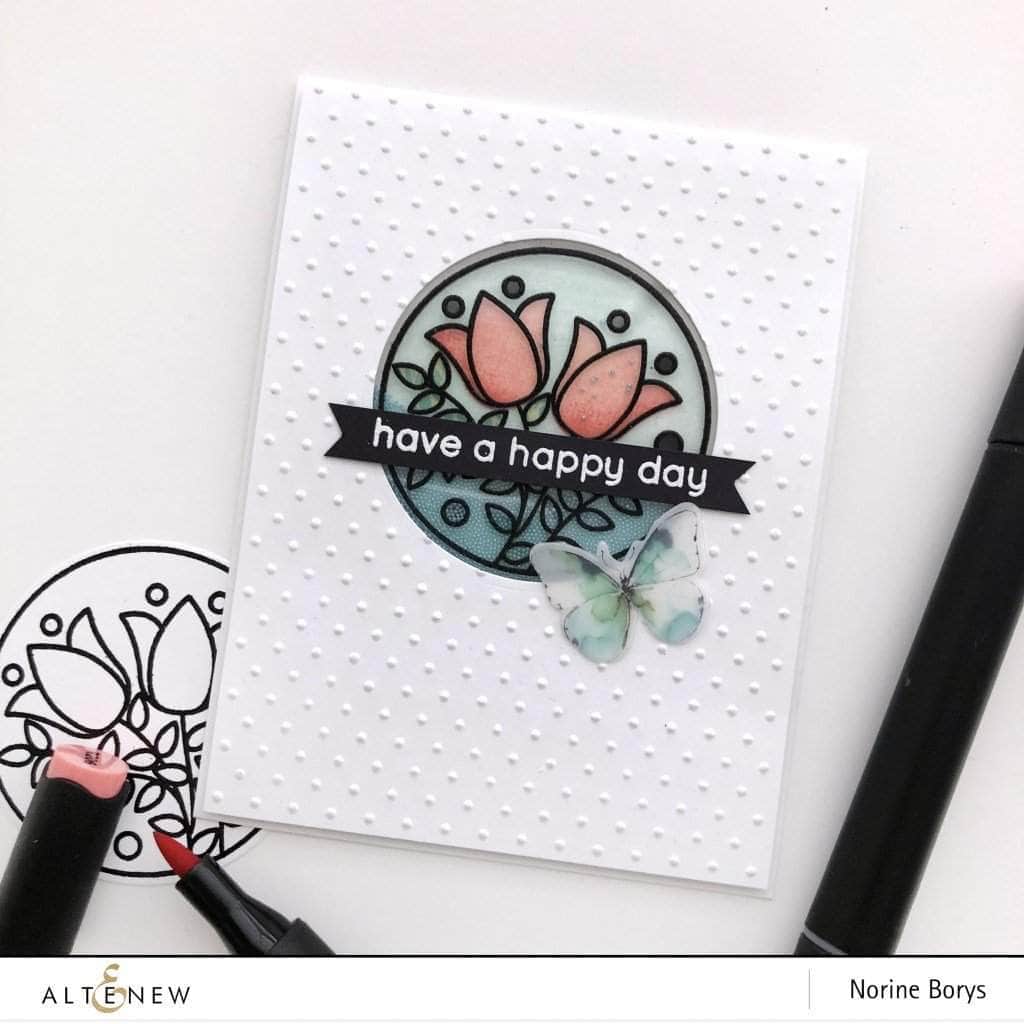 Photocentric Clear Stamps Stained Glass Window Stamp Set