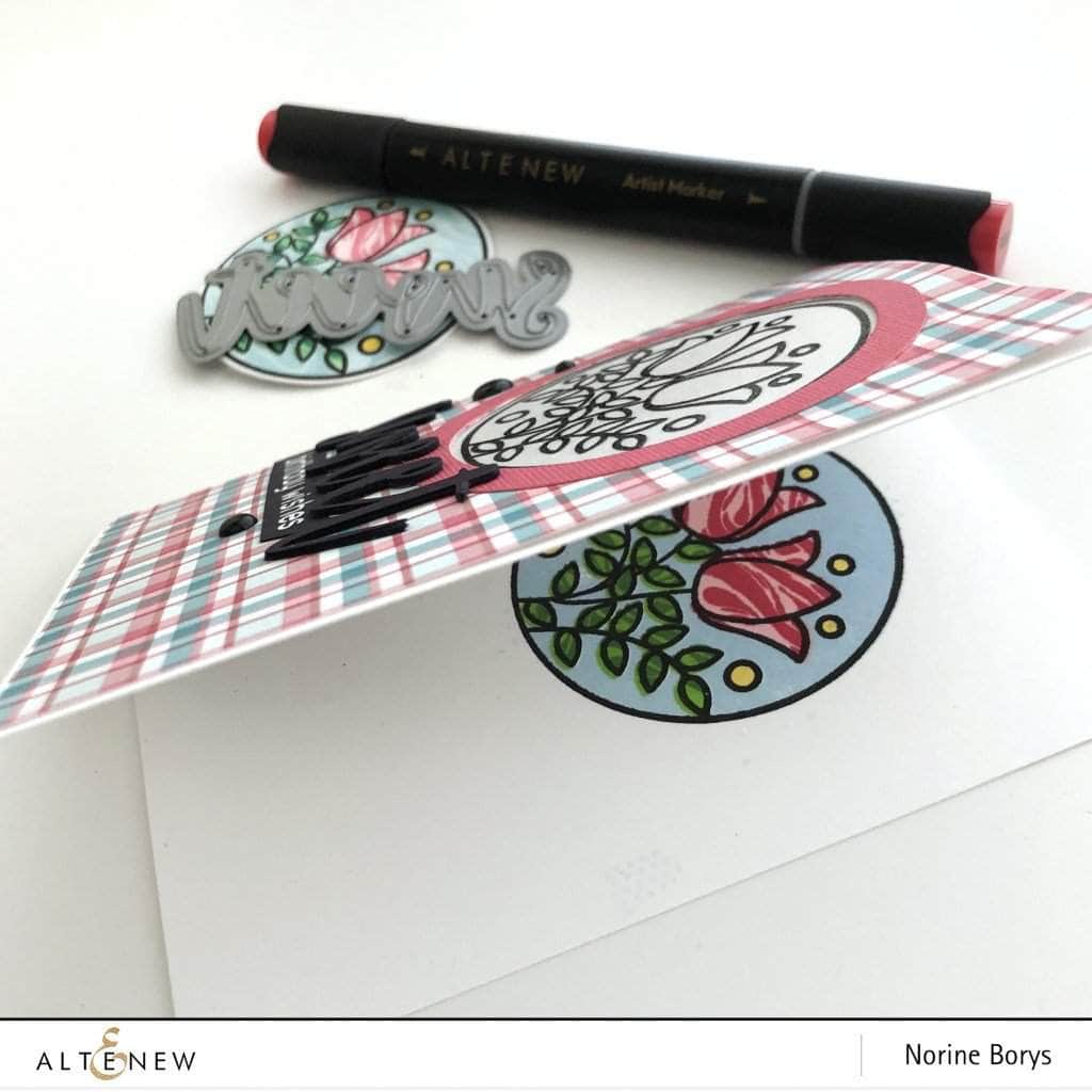 Photocentric Clear Stamps Stained Glass Window Stamp Set