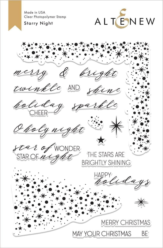 Photocentric Clear Stamps Starry Night Stamp Set