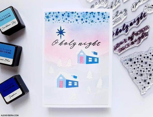 Photocentric Clear Stamps Starry Night Stamp Set
