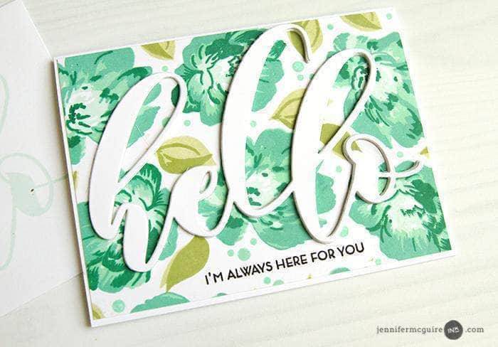 Photocentric Clear Stamps Strength Blooms Stamp Set