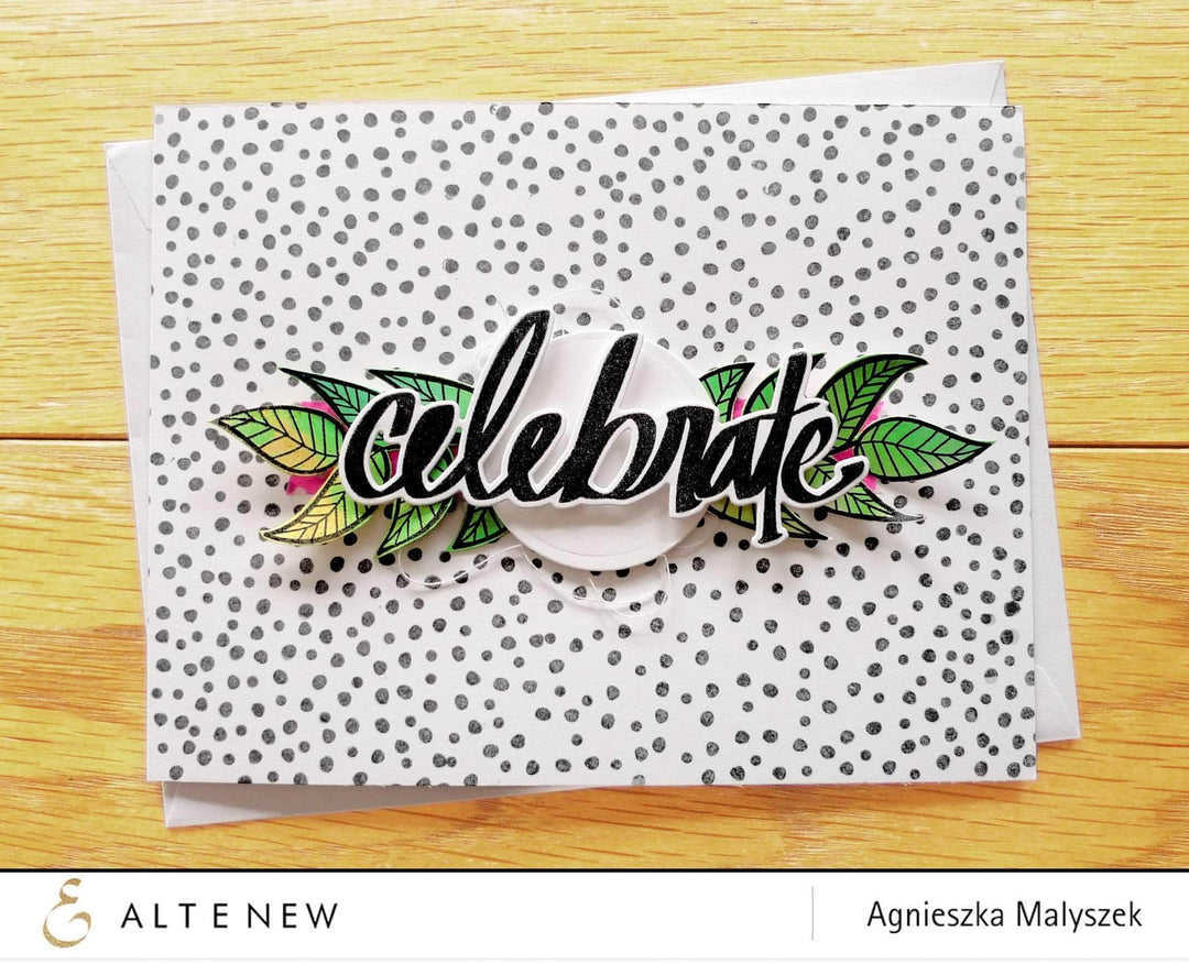 Photocentric Clear Stamps Striped Florals Stamp Set