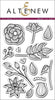 Photocentric Clear Stamps Striped Florals Stamp Set