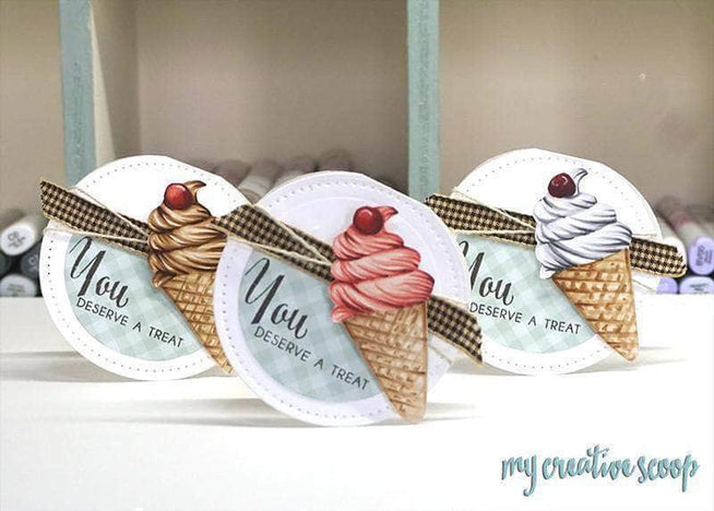 Photocentric Clear Stamps Summer Swirls Stamp Set