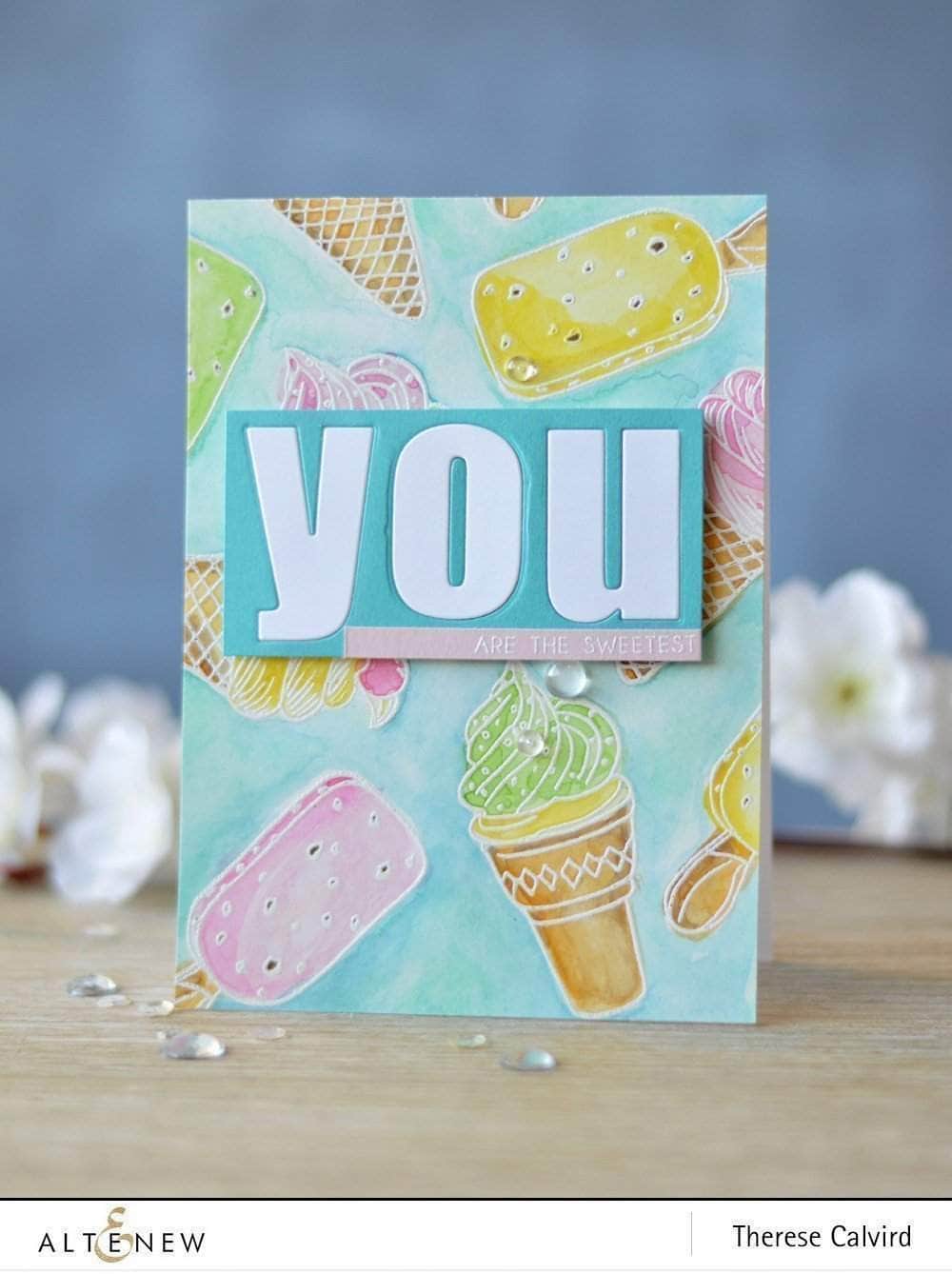Photocentric Clear Stamps Summer Swirls Stamp Set