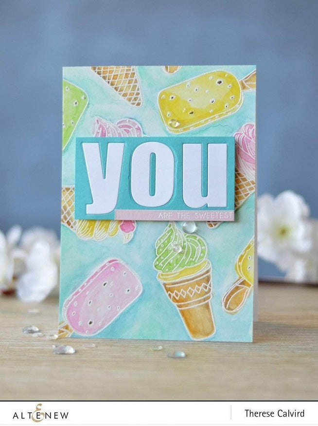 Photocentric Clear Stamps Summer Swirls Stamp Set