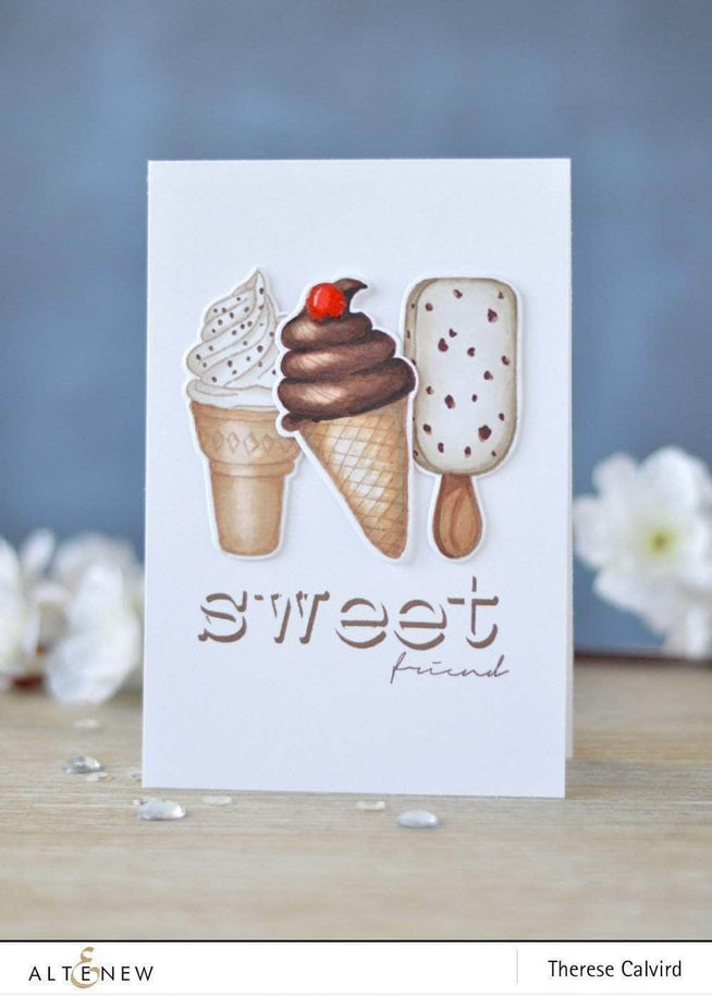 Photocentric Clear Stamps Summer Swirls Stamp Set