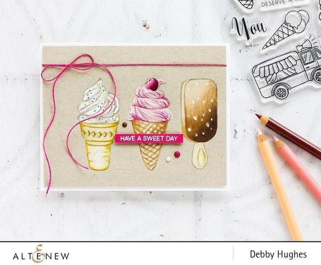Photocentric Clear Stamps Summer Swirls Stamp Set