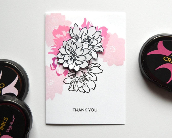 Photocentric Clear Stamps Sunlit Flowers Stamp Set
