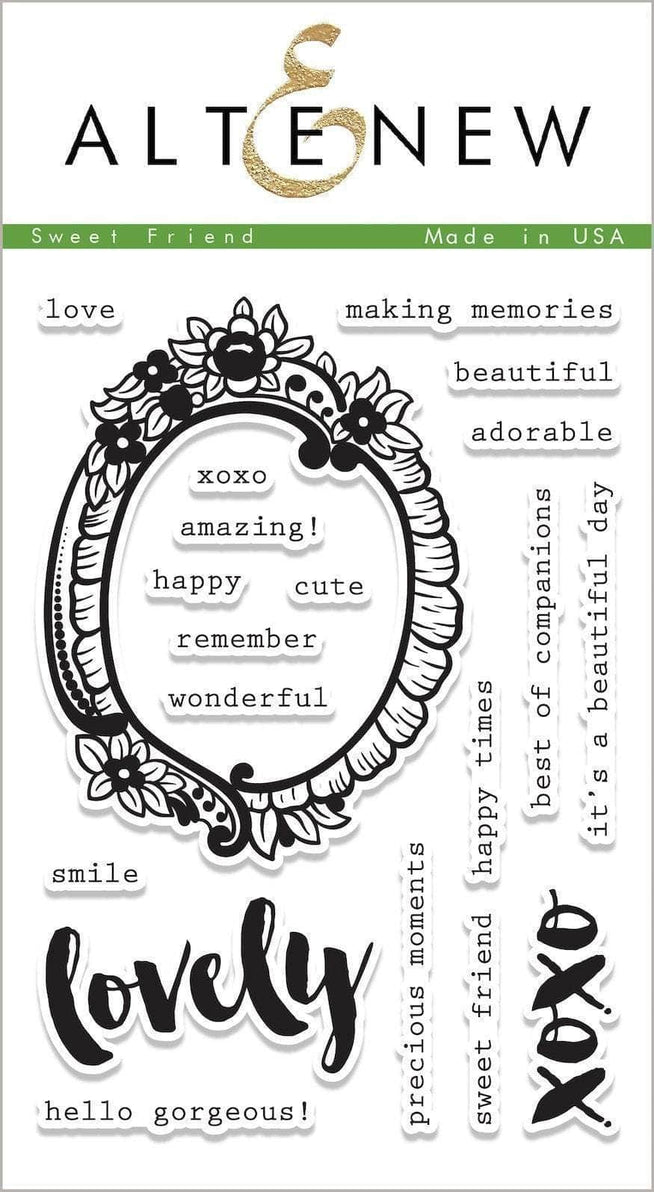 Photocentric Clear Stamps Z - Sweet Friend Stamp Set
