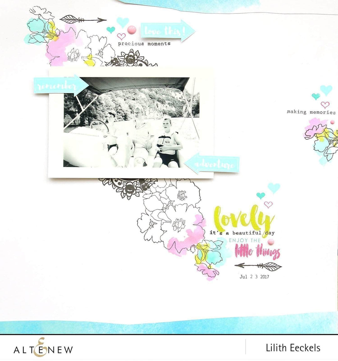 Photocentric Clear Stamps Z - Sweet Friend Stamp Set