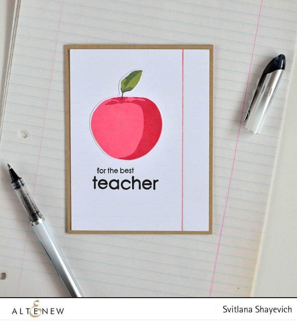 Photocentric Clear Stamps Z - Teachers Rule Stamp Set