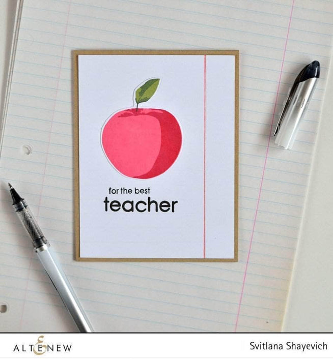 Photocentric Clear Stamps Z - Teachers Rule Stamp Set