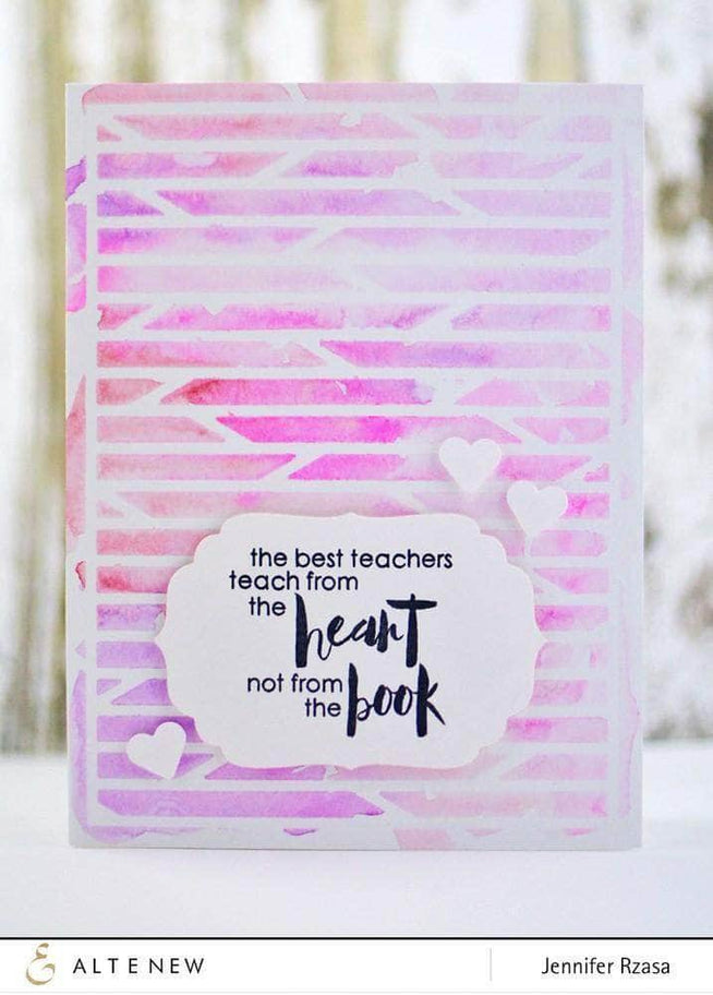 Photocentric Clear Stamps Z - Teachers Rule Stamp Set