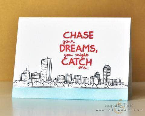 Altenew Clear Stamps Z - Thoughts & Reminders Stamp Set