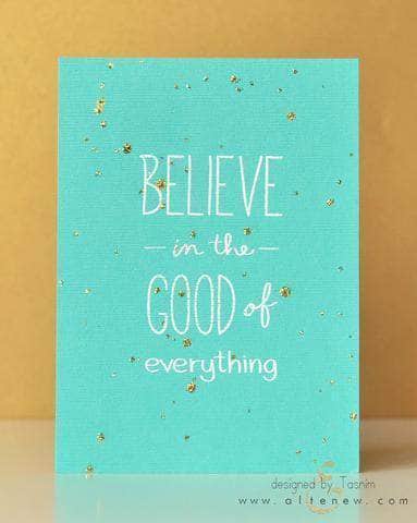 Altenew Clear Stamps Z - Thoughts & Reminders Stamp Set